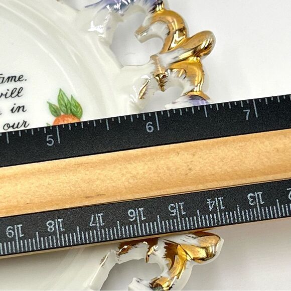 Vintage 1960's The Lord's Prayer Christian Florida Travel Souvenir Plate - Picture 4 of 5